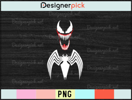 Venom PNG design, Venom T-shirt Design, Venom cartoon PNG