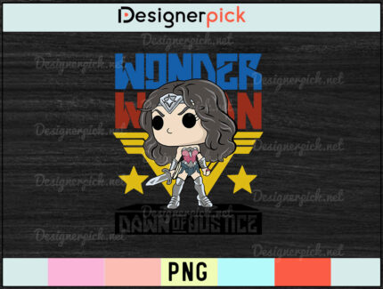 Wonder Woman PNG design, Wonder Woman T-shirt Design