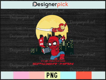 Spiderman PNG design, Spiderman T-shirt Design