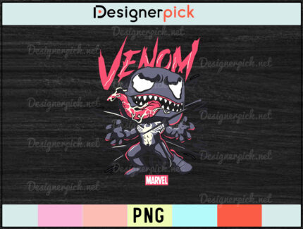 Venom PNG design, Venom T-shirt Design, Venom cartoon PNG