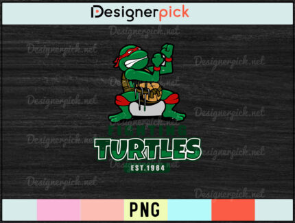 Ninja Turtle T-shirt Design, Ninja Turtle cartoon PNG, TMNT PNG design