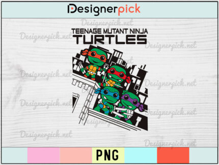 TMNT PNG design, Ninja Turtle T-shirt Design, Ninja Turtle PNG