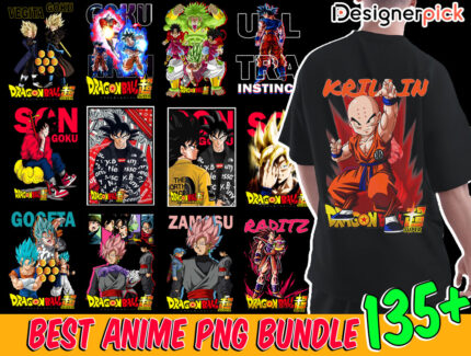 Best Anime Png Bundle, Anime Png, Anime Tshirt Design bundle