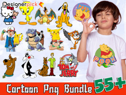 Popular Cartoon PNG bundle, Cartoon Clipart, Cartoon Movie PNG, Animation Png
