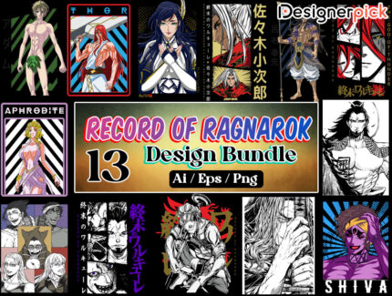Record Of Ragnarok Png Bundle, Record Of Ragnarok Clipart, Anime Movie Png