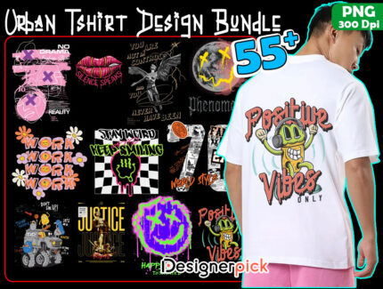 Urban Png Bundle, Urban Tshirt Design bundle, Street Syle Png Design
