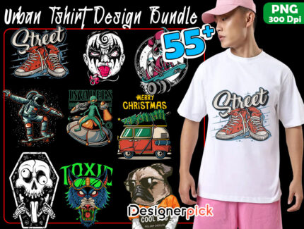 Urban Png Bundle, Urban Clipart, Urban Tshirt Design bundle