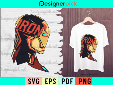 Ironman Svg Design, Ironman Svg, Ironman Tshirt Design