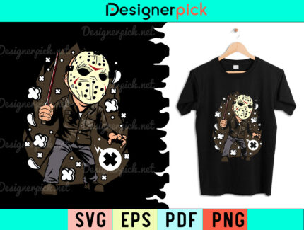 Jason Voorhes Svg Design, Jason Svg, Jason Tshirt Design