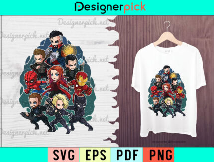 Avengers Svg Design, Avengers Svg, Avengers Tshirt Design