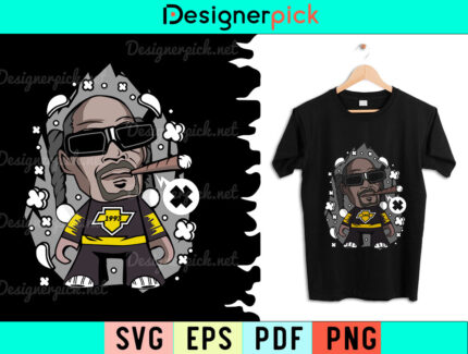 Snoop Dogg Svg Design, Snoop Dogg Svg, Snoop Dogg Tshirt Design