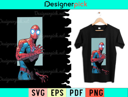 Spiderman Svg, Spiderman Tshirt Design, Spiderman Cartoon Svg