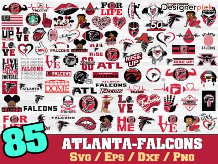 Atlanta Falcons Svg Bundle, NFL Falcons svg