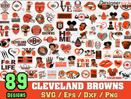 Cleveland Browns Svg Bundle, NFL Browns Svg