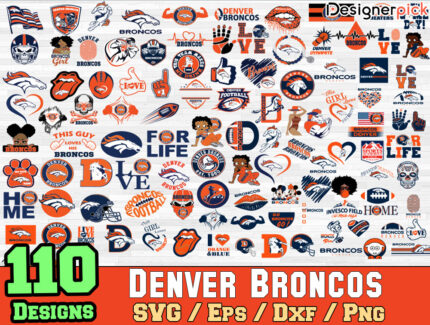Denver Broncos Svg Bundle, NFL Broncos svg, Broncos Png Bundle