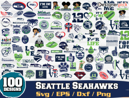 Seattle Seahawks Svg Bundle, NFL Seahawks svg, NFL Svg Bundle