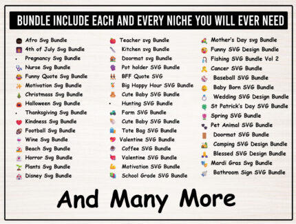 Huge SVG Bundles, Ultimate SVG Bundle, SVG Cuttable files ready to craft
