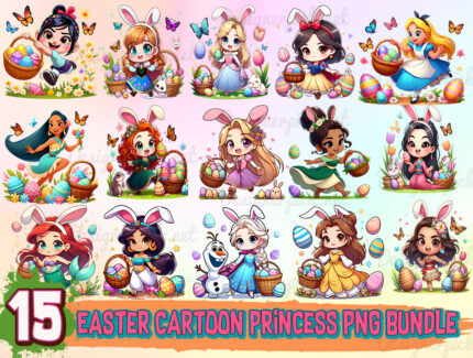 Princess Easter Vibes Png, Funny Easter Png, Easter Kids Shirt Png