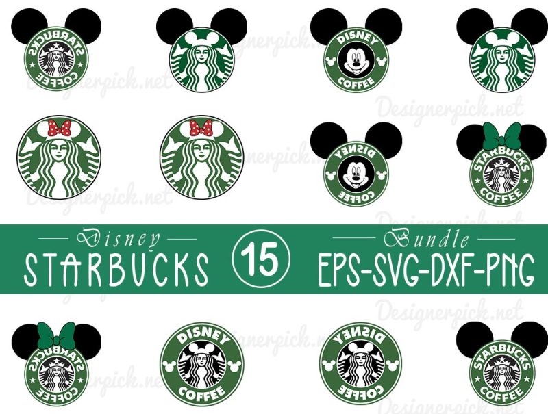 Disney Starbucks Svg Bundle - Designerpick